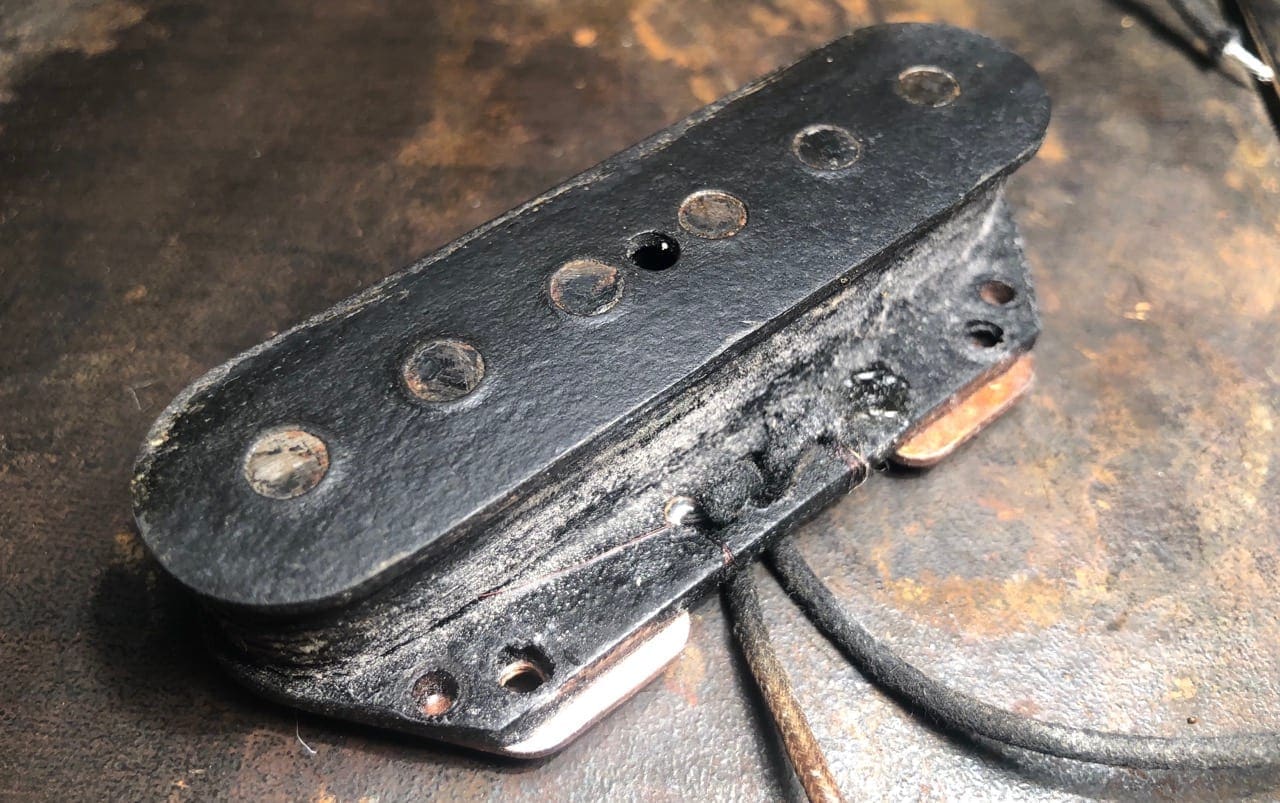 Danocaster Single Cut Esquire Style Electric Guitar - 52' Champ Lap Steel pickup ! - Owners Personal - Image 11