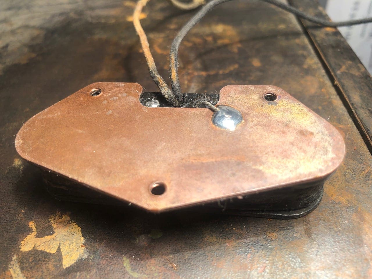 Danocaster Single Cut Esquire Style Electric Guitar - 52' Champ Lap Steel pickup ! - Owners Personal - Image 13