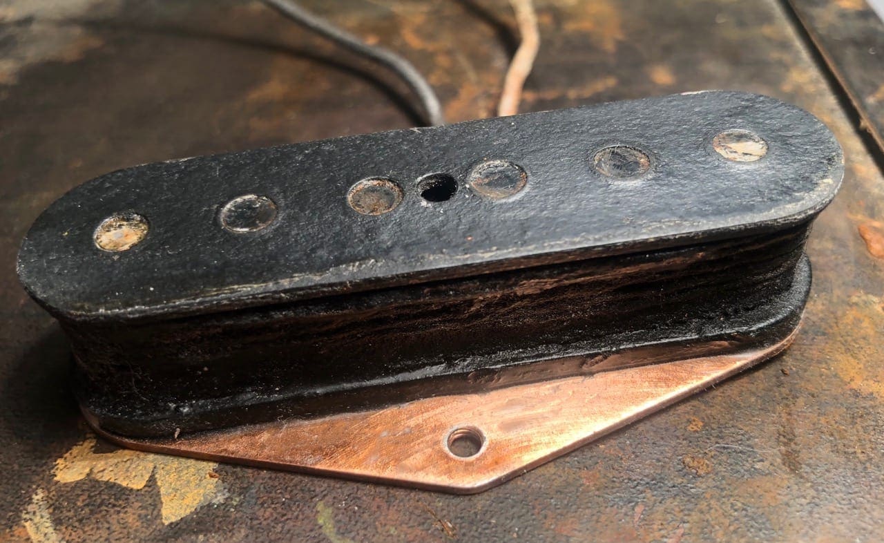 Danocaster Single Cut Esquire Style Electric Guitar - 52' Champ Lap Steel pickup ! - Owners Personal - Image 12