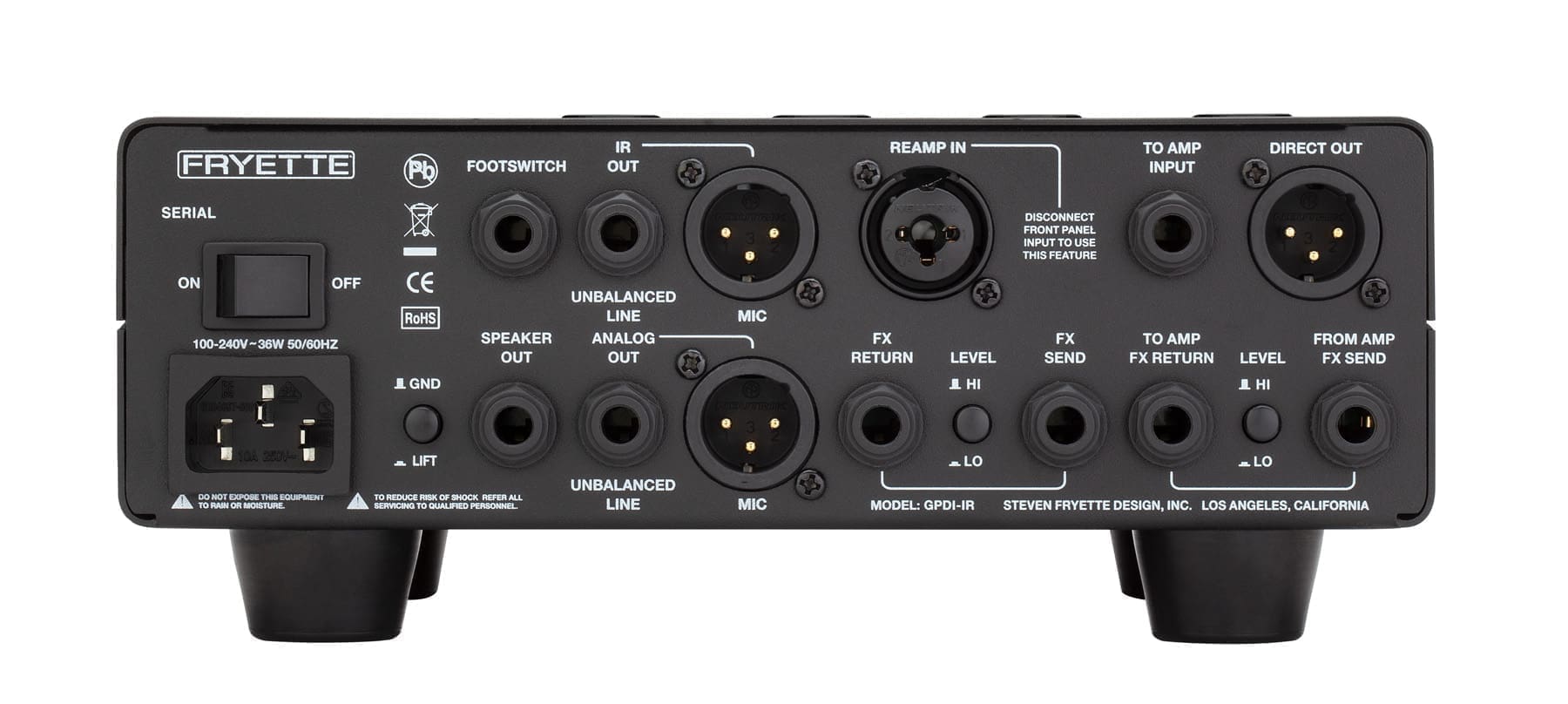 Fryette - VALVULATOR® GP/DI DIRECT RECORDING AMPLIFIER (Pre Order) - Image 2