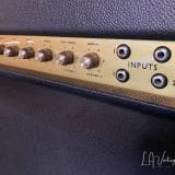 Blankenship Amp Head  in an Authentic  Signed Kerry Wright Headshell – In Black Tolex