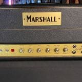Blankenship Amp Head  in an Authentic  Signed Kerry Wright Headshell – In Black Tolex