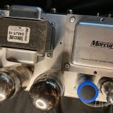 Blankenship Amp Head  in an Authentic  Signed Kerry Wright Headshell – In Black Tolex