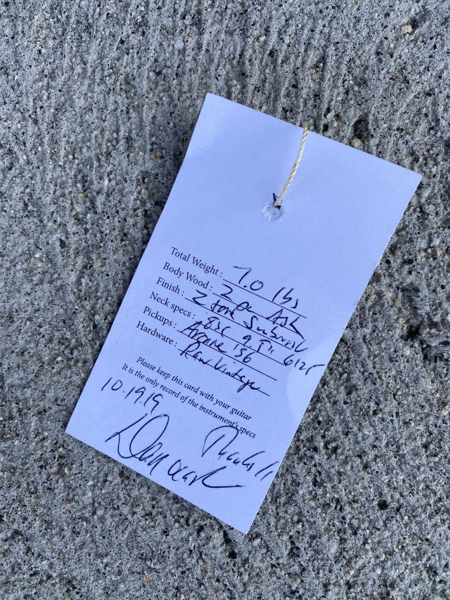 (SOLD) Danocaster 2 Tone Sunburst Double Cut Electric Guitar w/ Arcane Pups! - Image 10