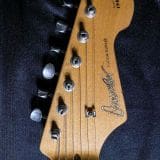 (SOLD) Danocaster Double Cut in Firemist Silver