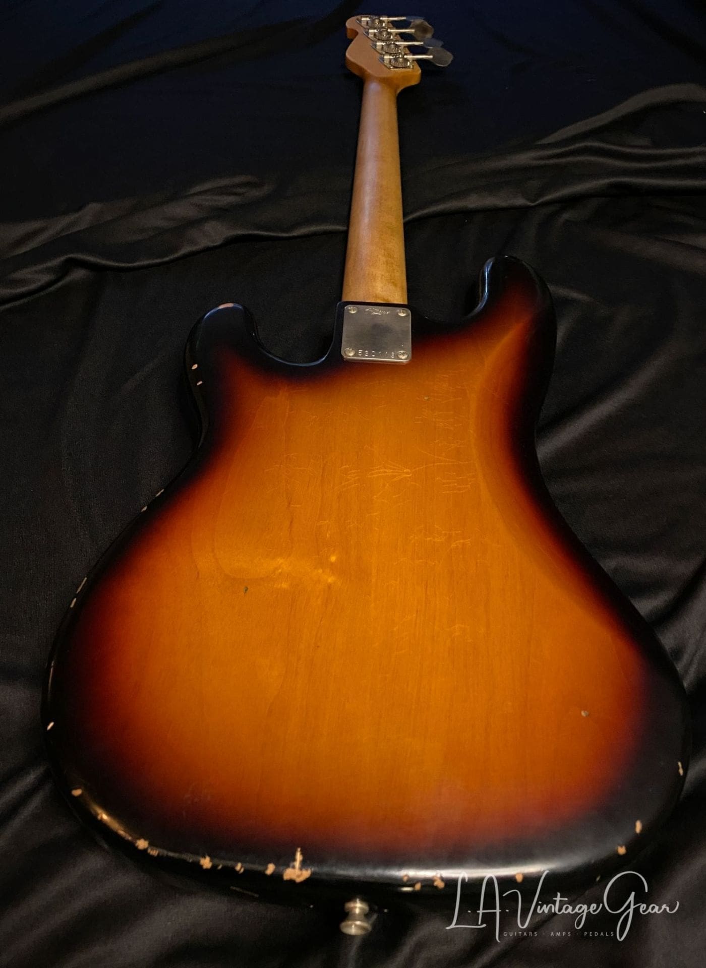 K-Line P-Bass 2020 - In a Medium Relic'd 3 Tone Sunburst - Image 16
