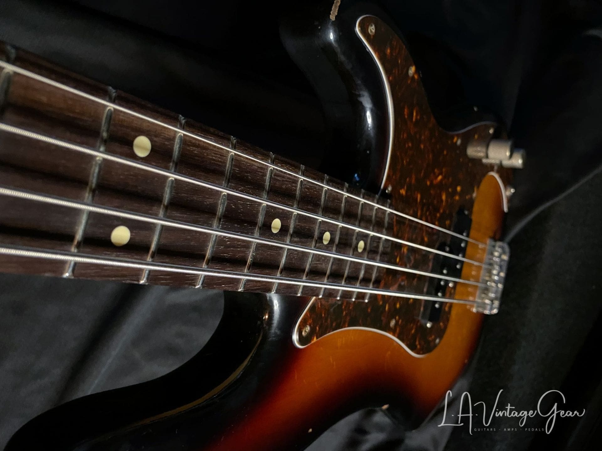 K-Line P-Bass 2020 - In a Medium Relic'd 3 Tone Sunburst - Image 9