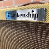 Blankenship Fat Boy Jr. – 9 Watt Tweed Guitar Amplifier with Gold Alnico 10″ Speaker – Rockin’ 9 Watts!