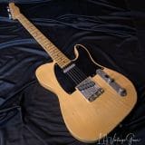 (SOLD) K-Line Truxton Black Guard T-Style Electric Guitar in a  Butterscotch Blonde Finish