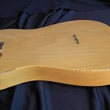 (SOLD) K-Line Truxton Black Guard T-Style Electric Guitar in a  Butterscotch Blonde Finish