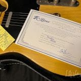 (SOLD) K-Line Truxton Black Guard T-Style Electric Guitar in a  Butterscotch Blonde Finish