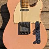 (SOLD) Danocaster ‘Shell Pink’ Single Cut Electric Guitar
