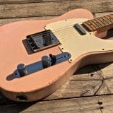 (SOLD) Danocaster ‘Shell Pink’ Single Cut Electric Guitar