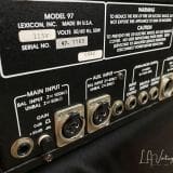 Lexicon Super Prime Time Model 97 – Completely Inspected & Serviced by Valley Sound Nov. 2020