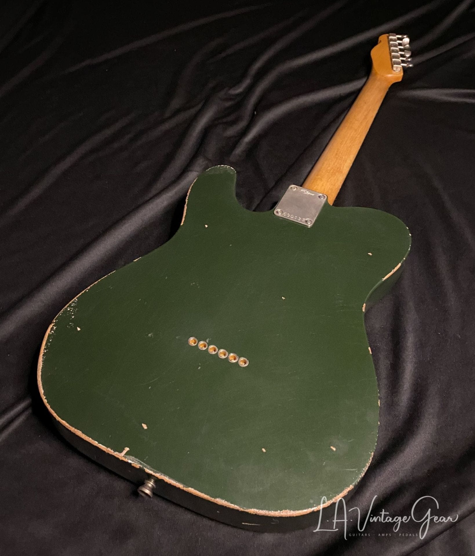 K-Line Truxton T-Style Electric Guitar in Caddy Green - Image 6