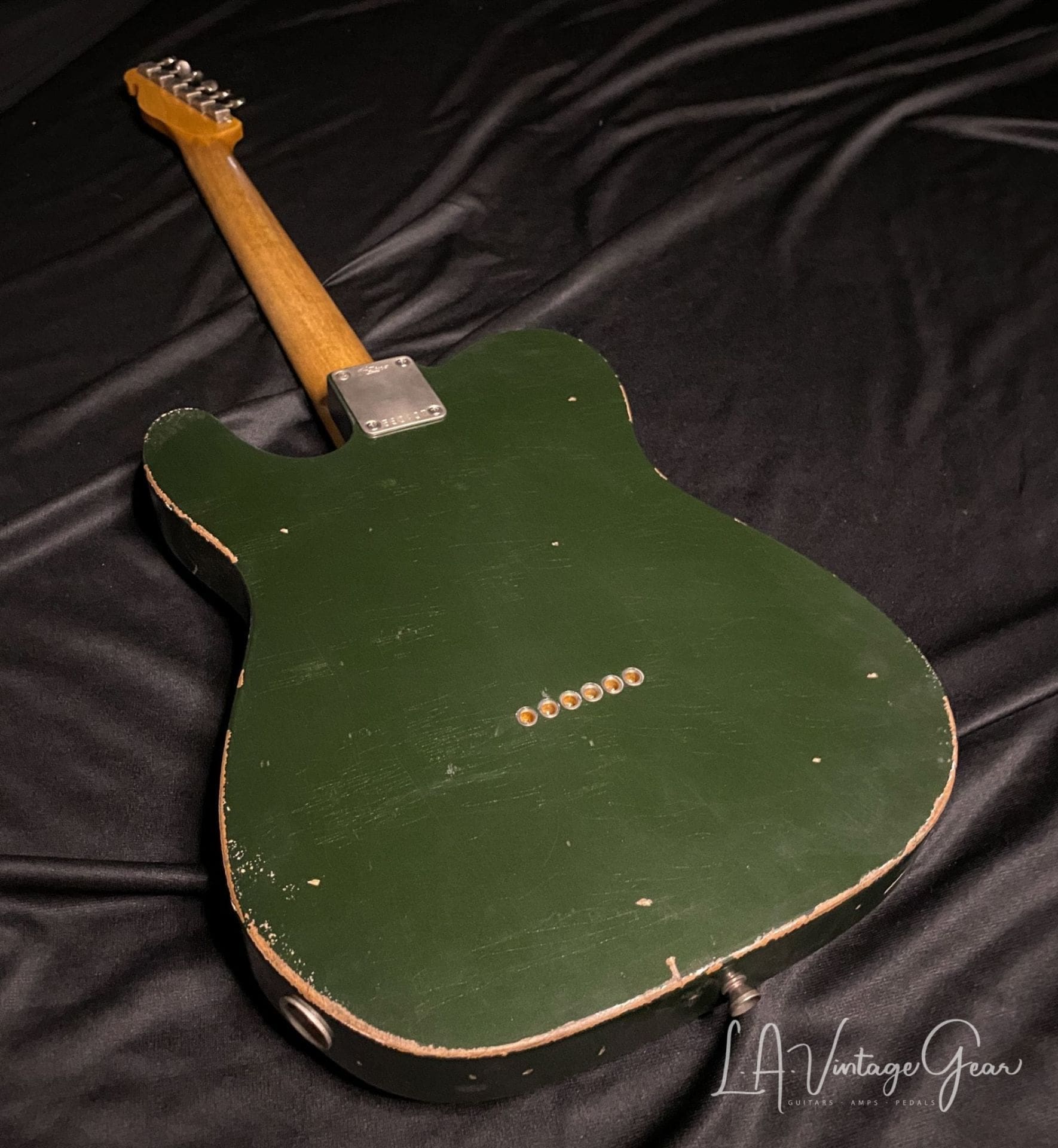 K-Line Truxton T-Style Electric Guitar in Caddy Green - Image 4