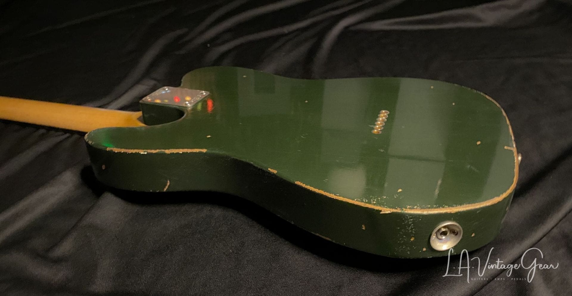 K-Line Truxton T-Style Electric Guitar in Caddy Green - Image 7