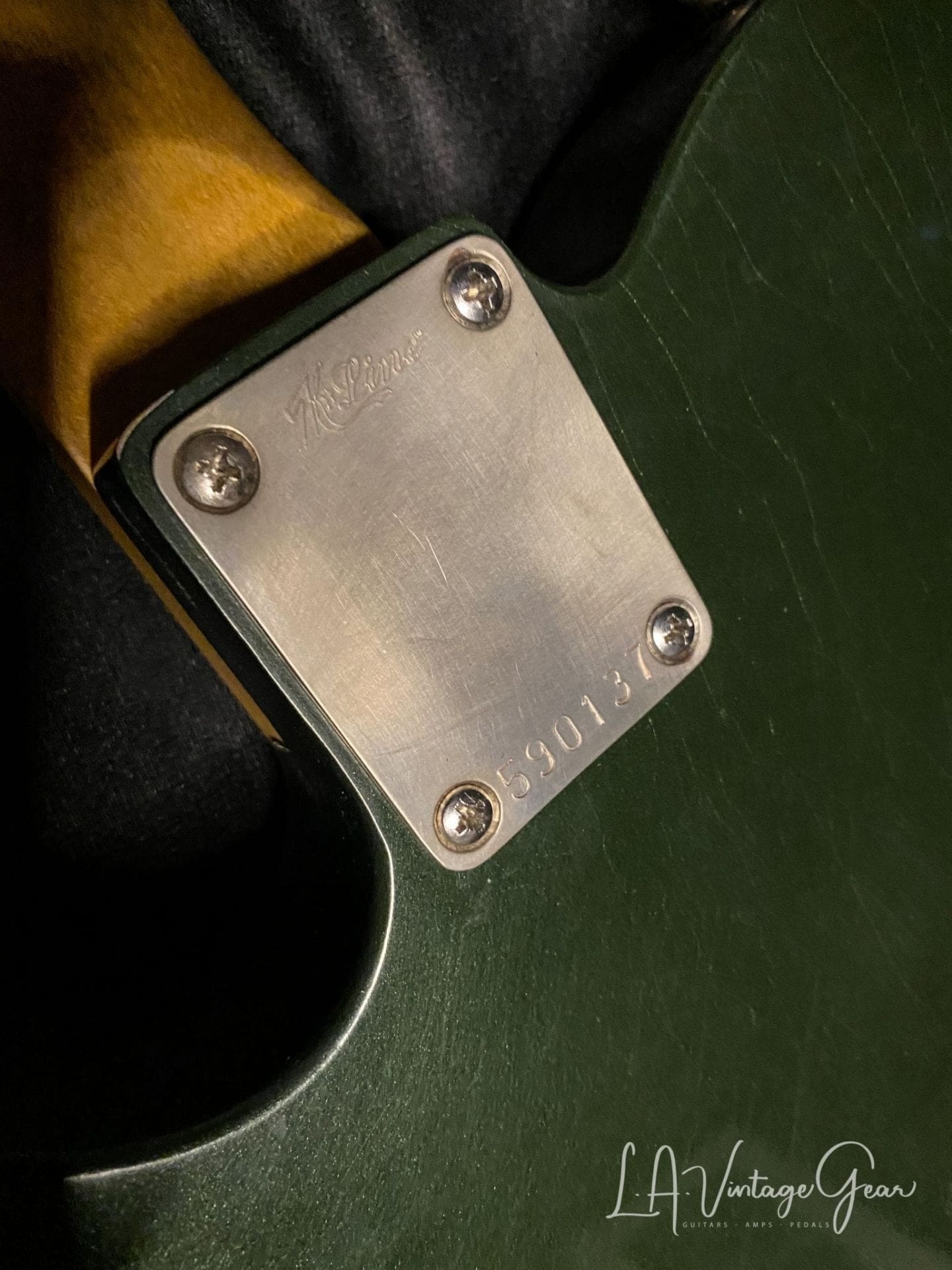 K-Line Truxton T-Style Electric Guitar in Caddy Green - Image 8