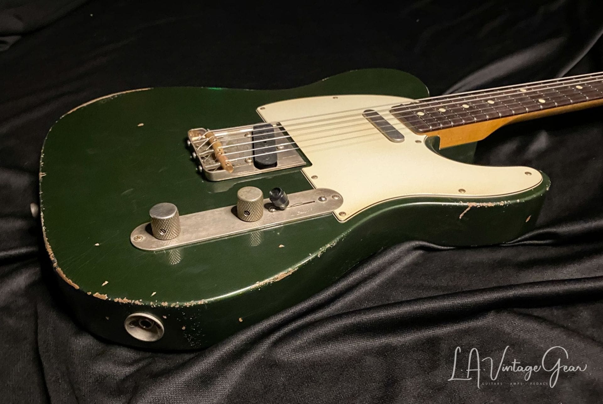 K-Line Truxton T-Style Electric Guitar in Caddy Green - Image 9