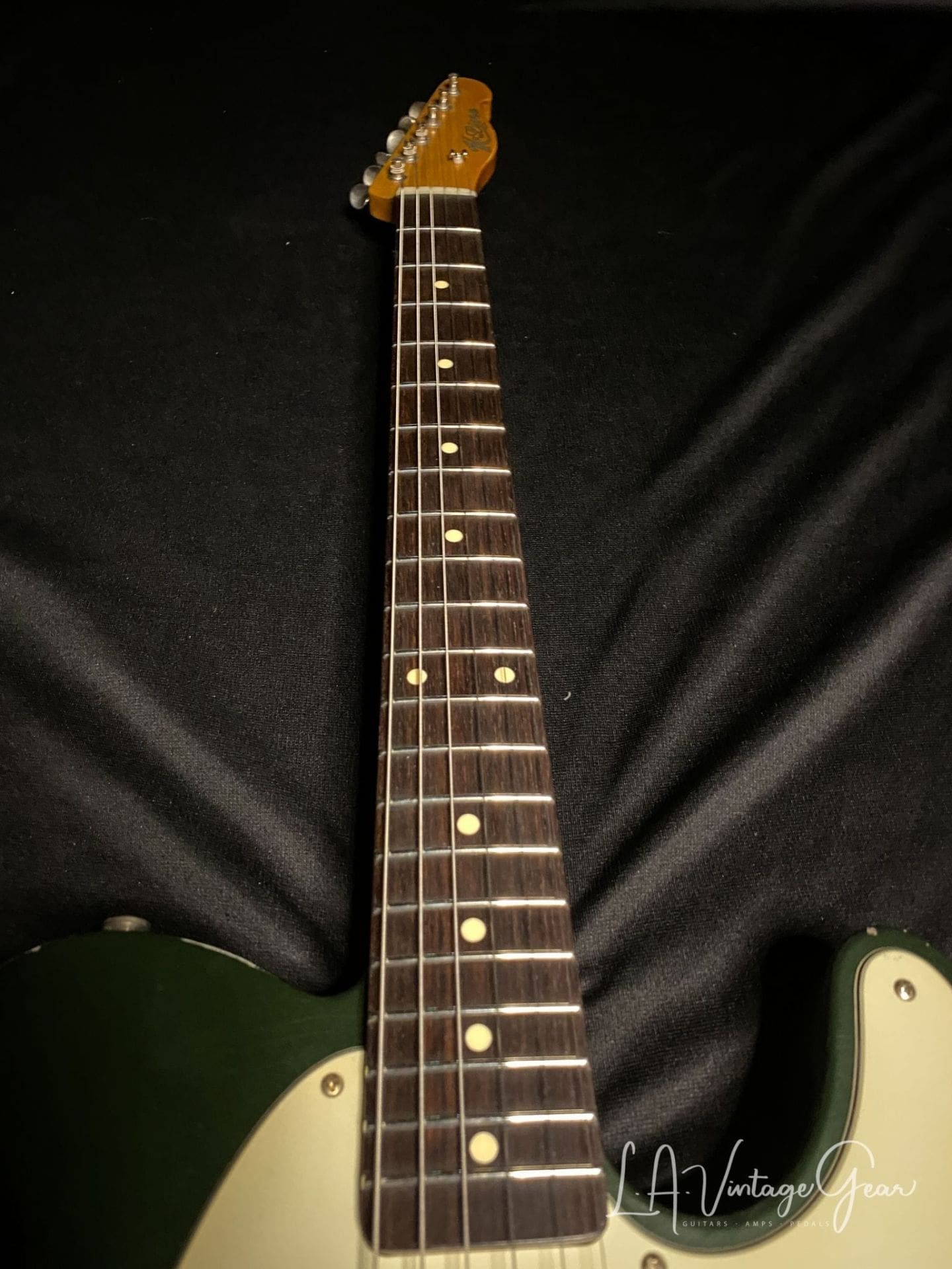 K-Line Truxton T-Style Electric Guitar in Caddy Green - Image 12