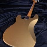 (SOLD) Danocaster P-Style Bass in Firemist Gold – with  Fralin Pickups!