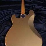 (SOLD) Danocaster P-Style Bass in Firemist Gold – with  Fralin Pickups!