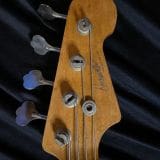 (SOLD) Danocaster P-Style Bass in Firemist Gold – with  Fralin Pickups!