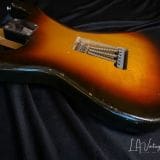 (SOLD) Danocaster 3T Sunburst Double Cut Electric Guitar