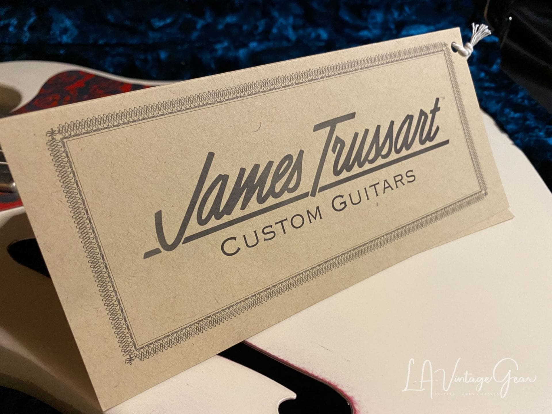 James Trussart Deluxe Steelcaster in White Satin - Brand New ! - Image 16