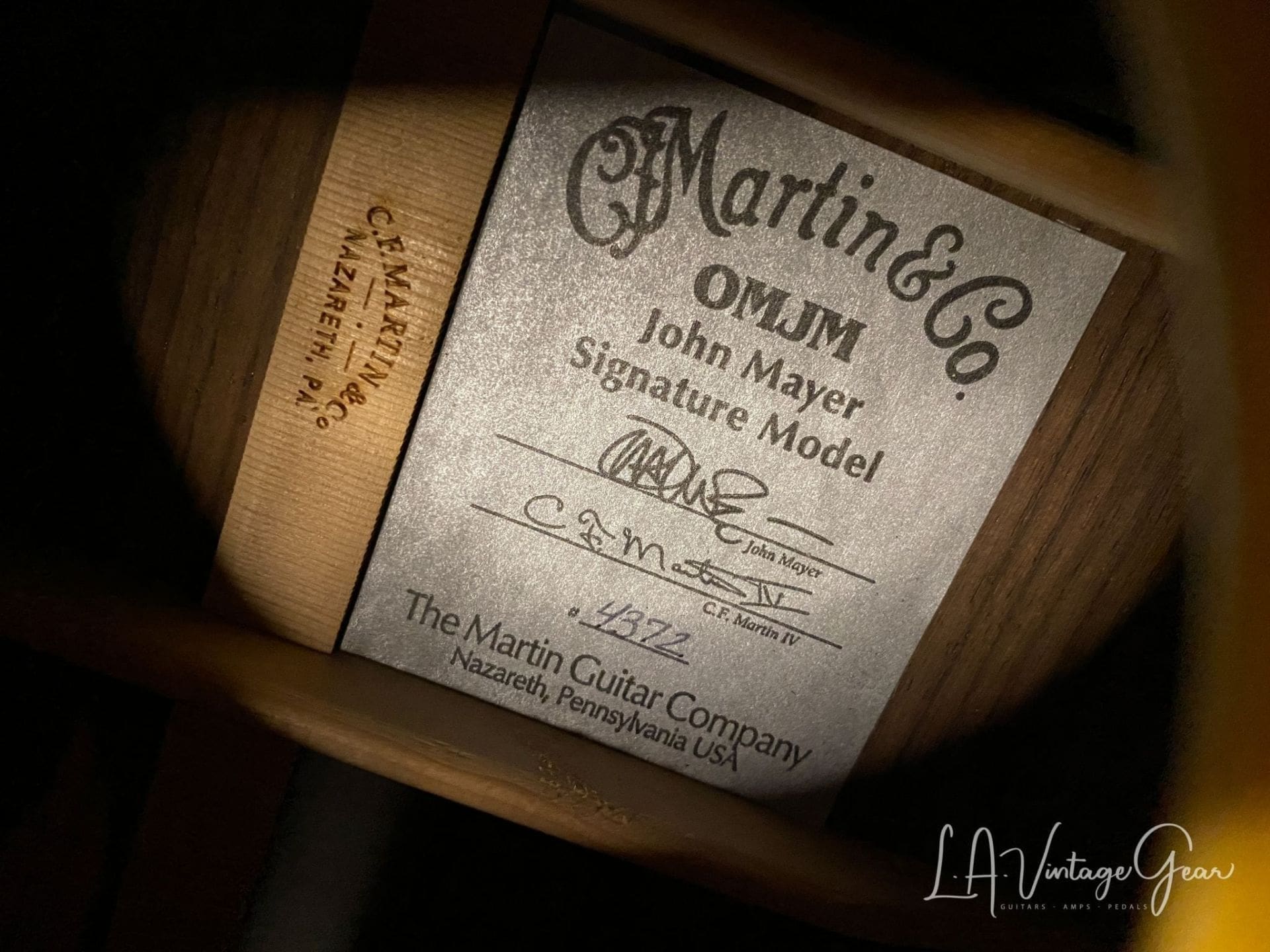 (SOLD) Martin 'OMJM' John Mayer Signature Acoustic Guitar - Image 12