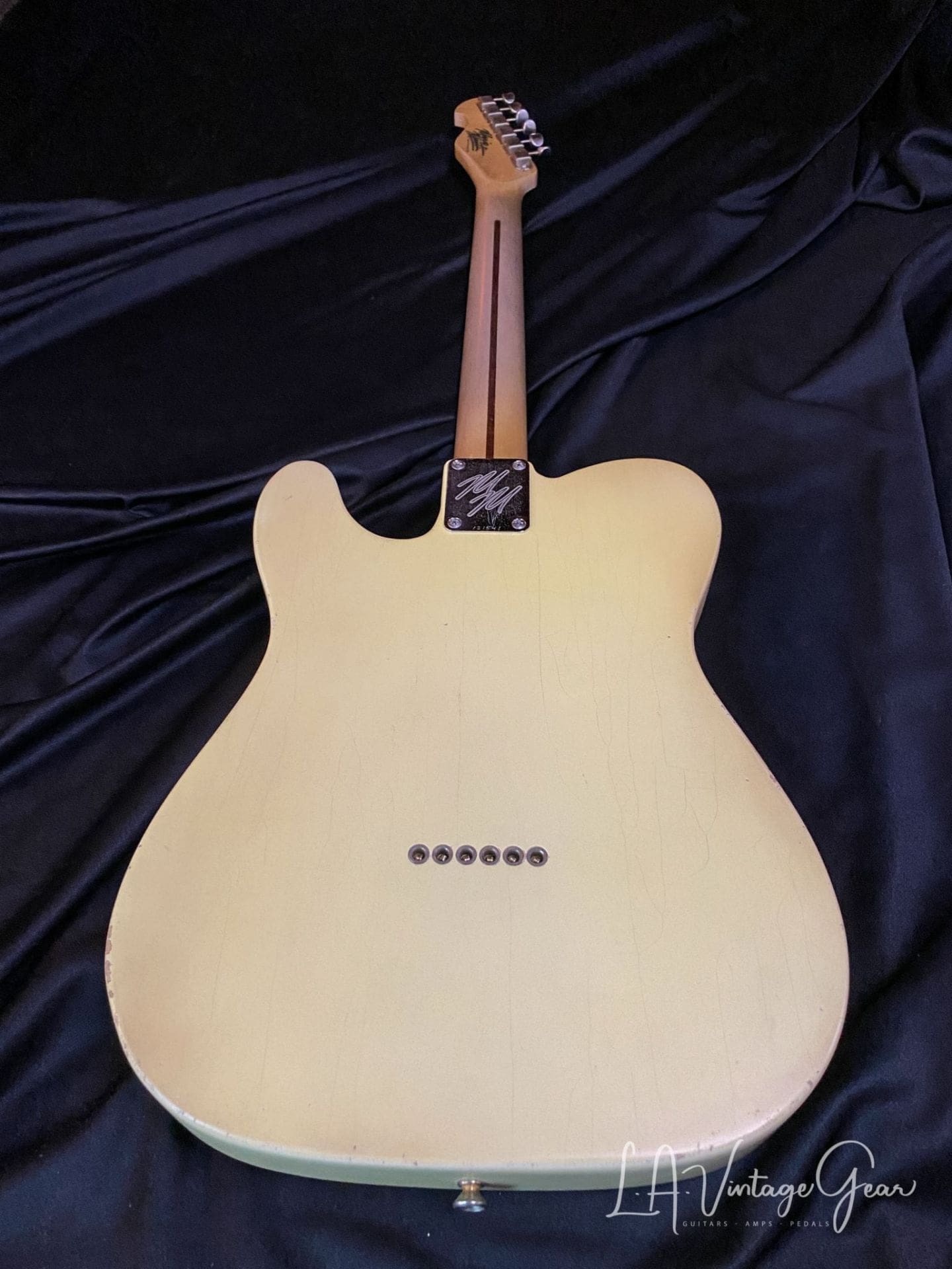 Mario Martin Whiteguard T-Style Electric Guitar - 5.15 pounds ! Our first of many Mario Guitars - Image 5