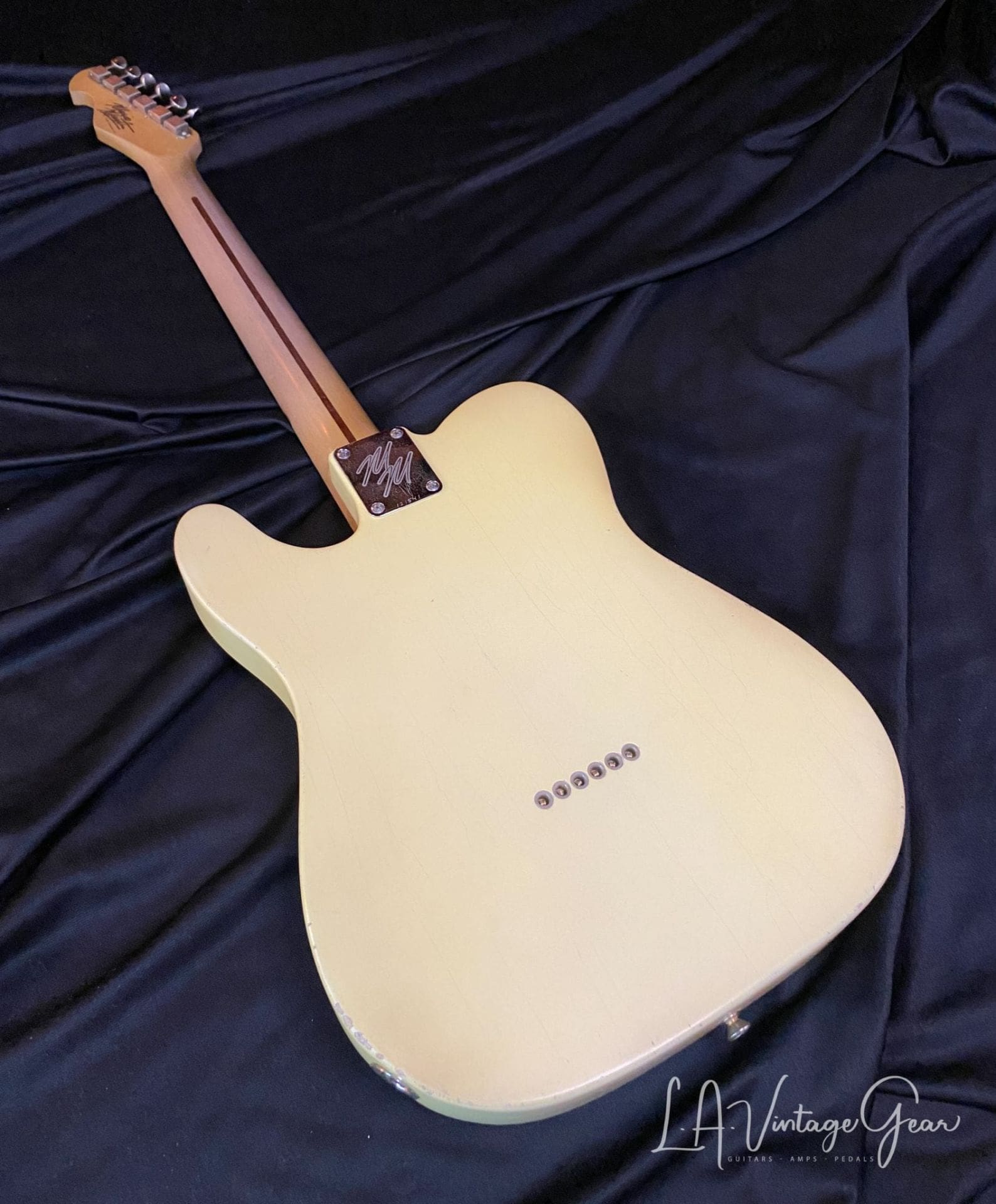 Mario Martin Whiteguard T-Style Electric Guitar - 5.15 pounds ! Our first of many Mario Guitars - Image 6