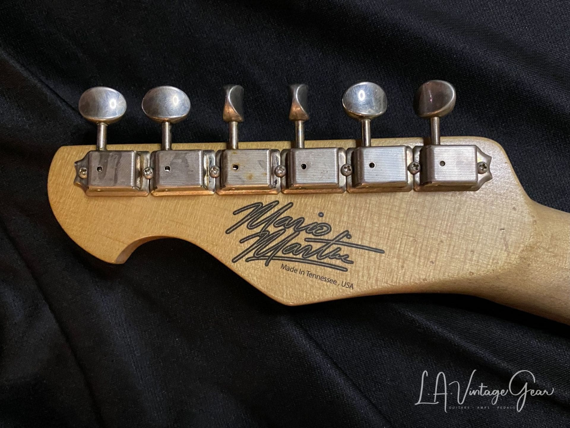 Mario Martin Whiteguard T-Style Electric Guitar - 5.15 pounds ! Our first of many Mario Guitars - Image 14