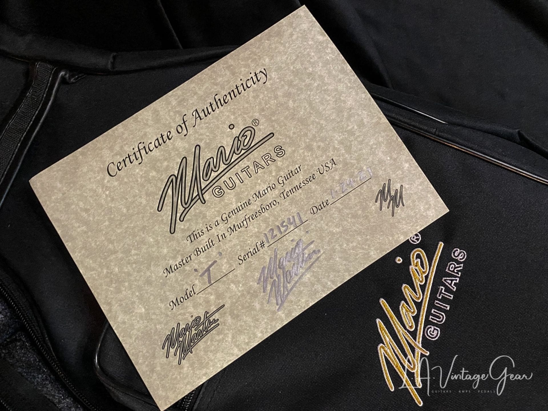 Mario Martin Whiteguard T-Style Electric Guitar - 5.15 pounds ! Our first of many Mario Guitars - Image 16