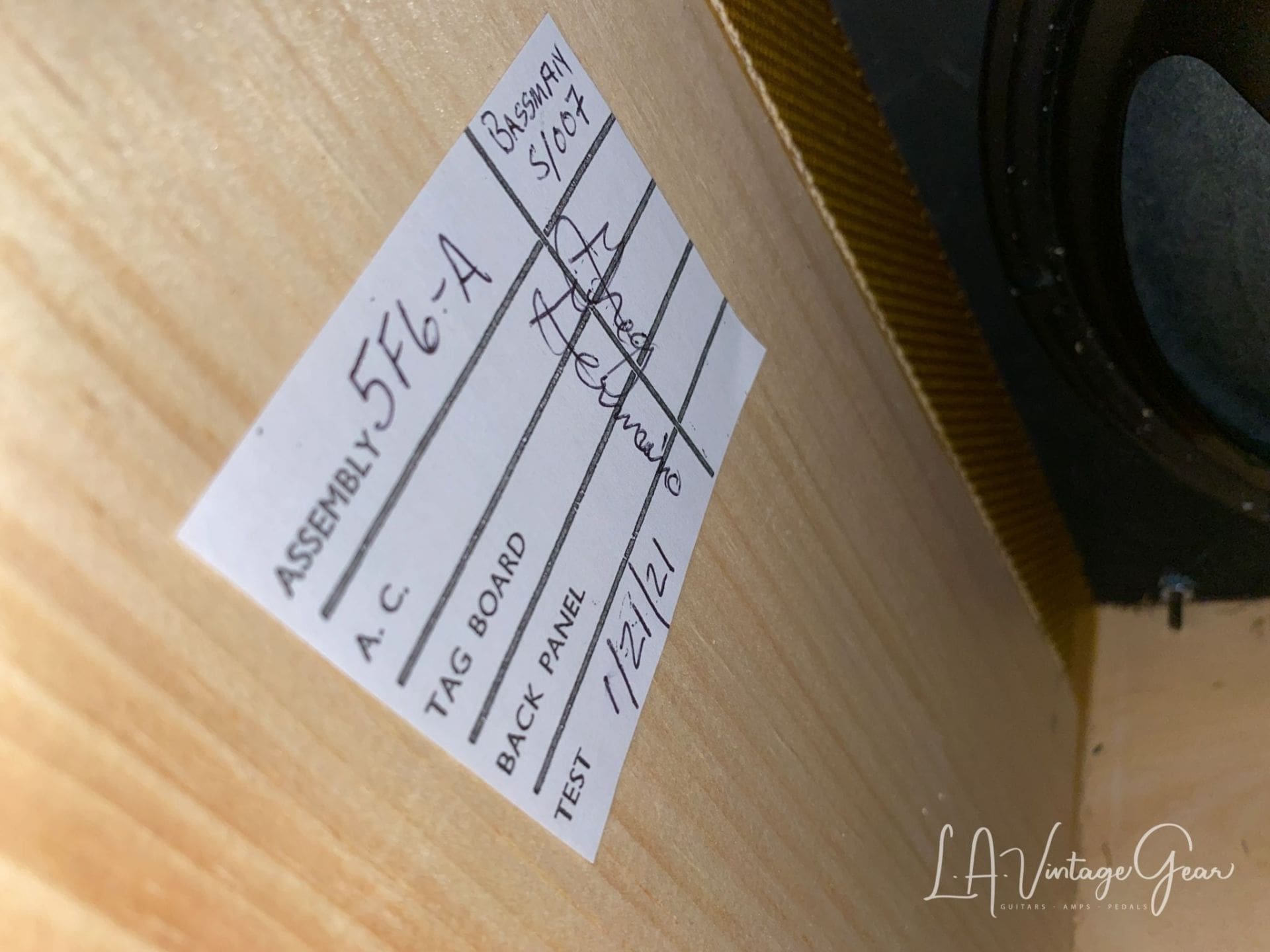 Germino 5F6A 4x10 Version of a Bassman Guitar Amplifier - Great Re-Creation ! - Image 13