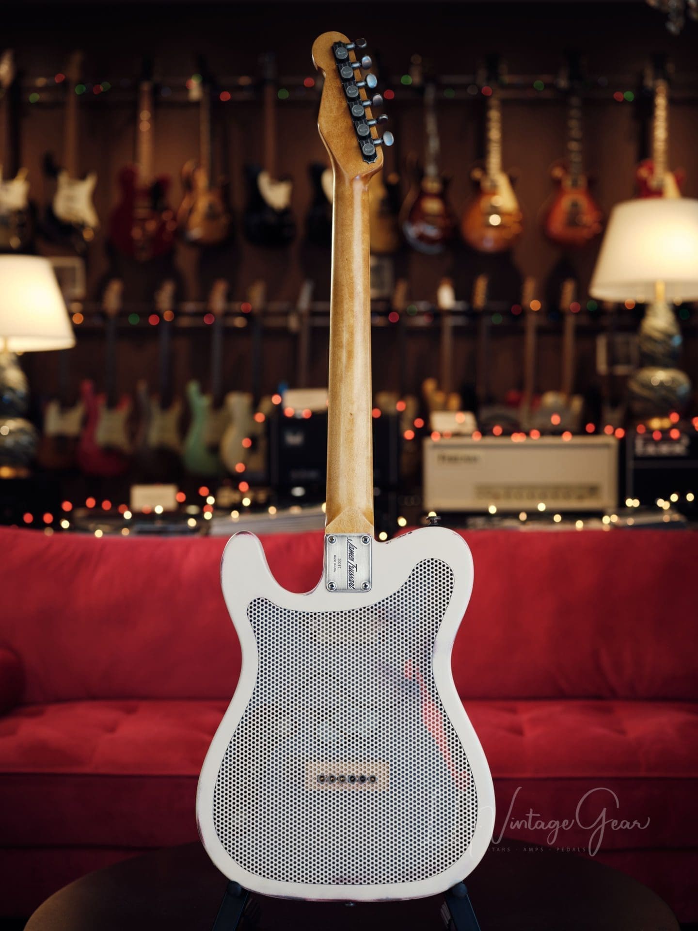 James Trussart Deluxe Steelcaster in White Satin - Brand New ! - Image 9