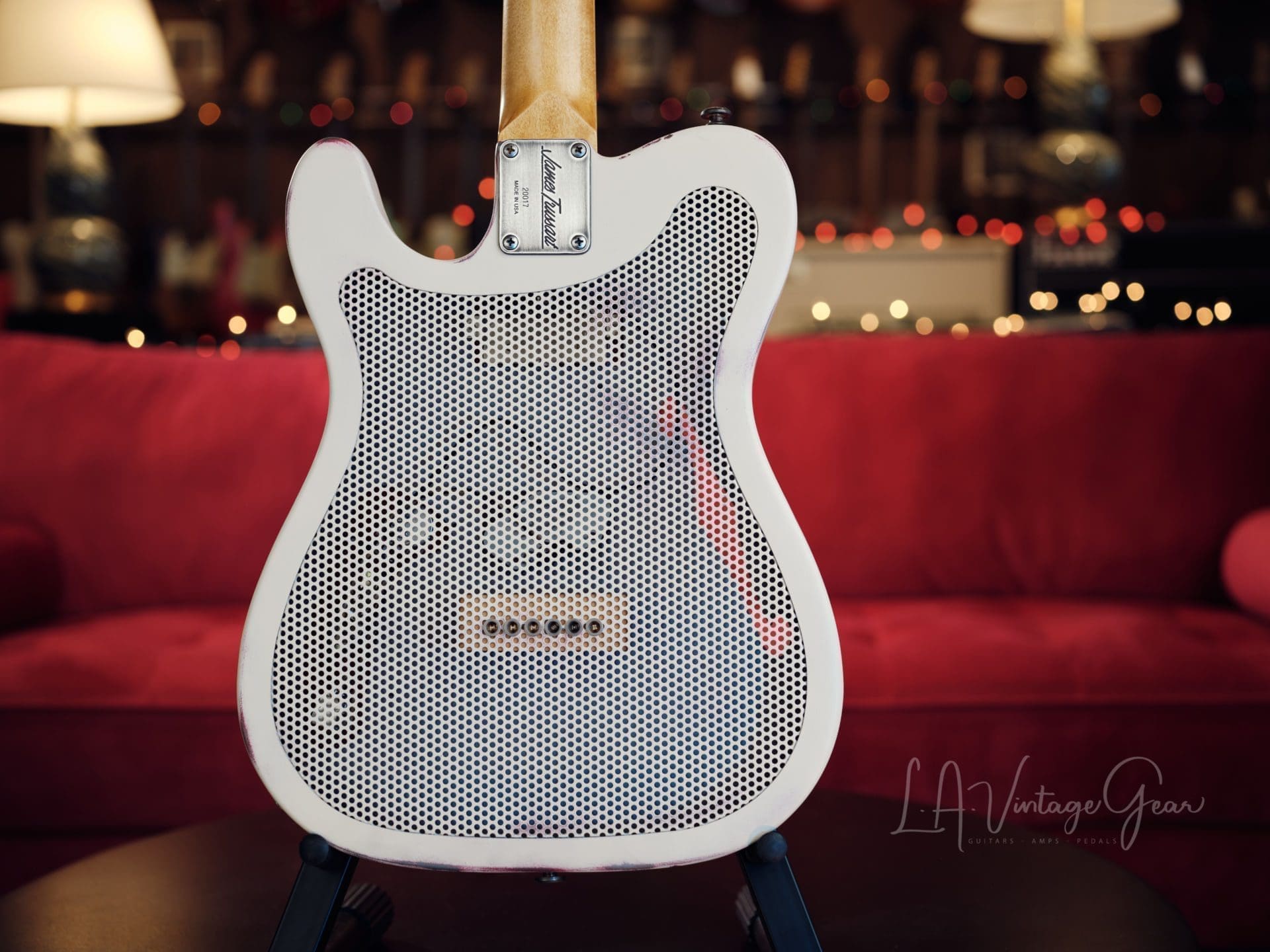 James Trussart Deluxe Steelcaster in White Satin - Brand New ! - Image 10