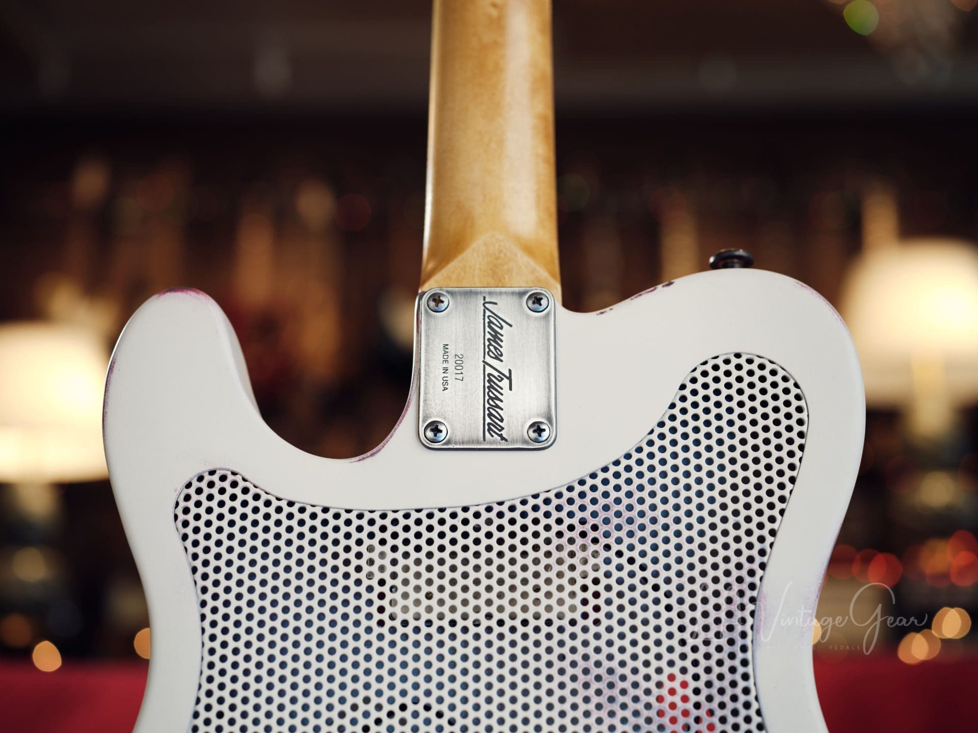 James Trussart Deluxe Steelcaster in White Satin - Brand New ! - Image 11