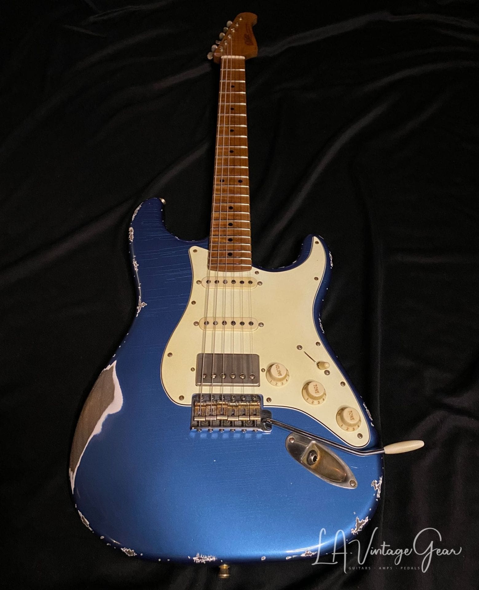 Xotic S-Style Electric Guitar XSC-2 in Lake Placid Blue #1602 - Image 3