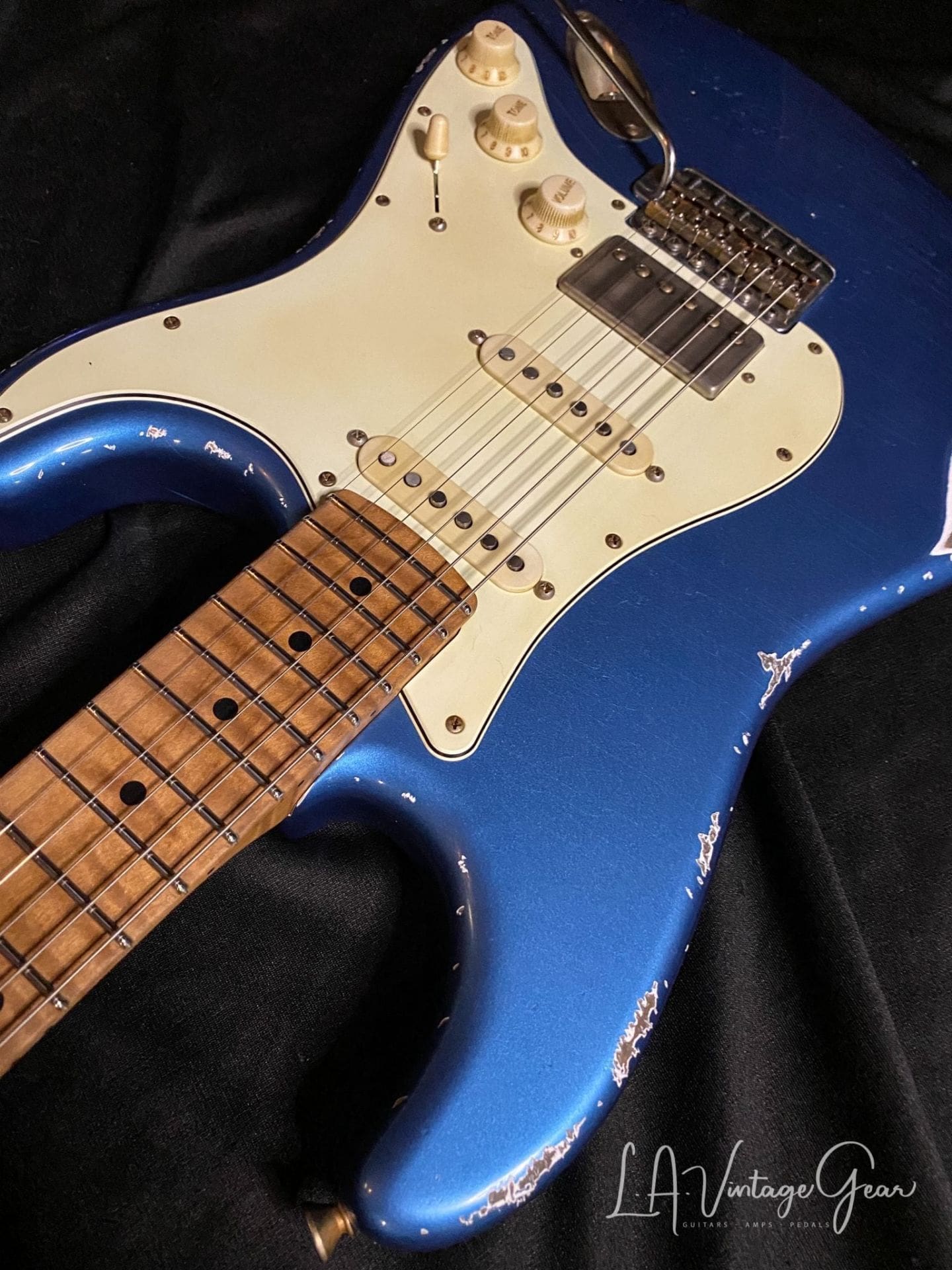 Xotic S-Style Electric Guitar XSC-2 in Lake Placid Blue #1602 - Image 5