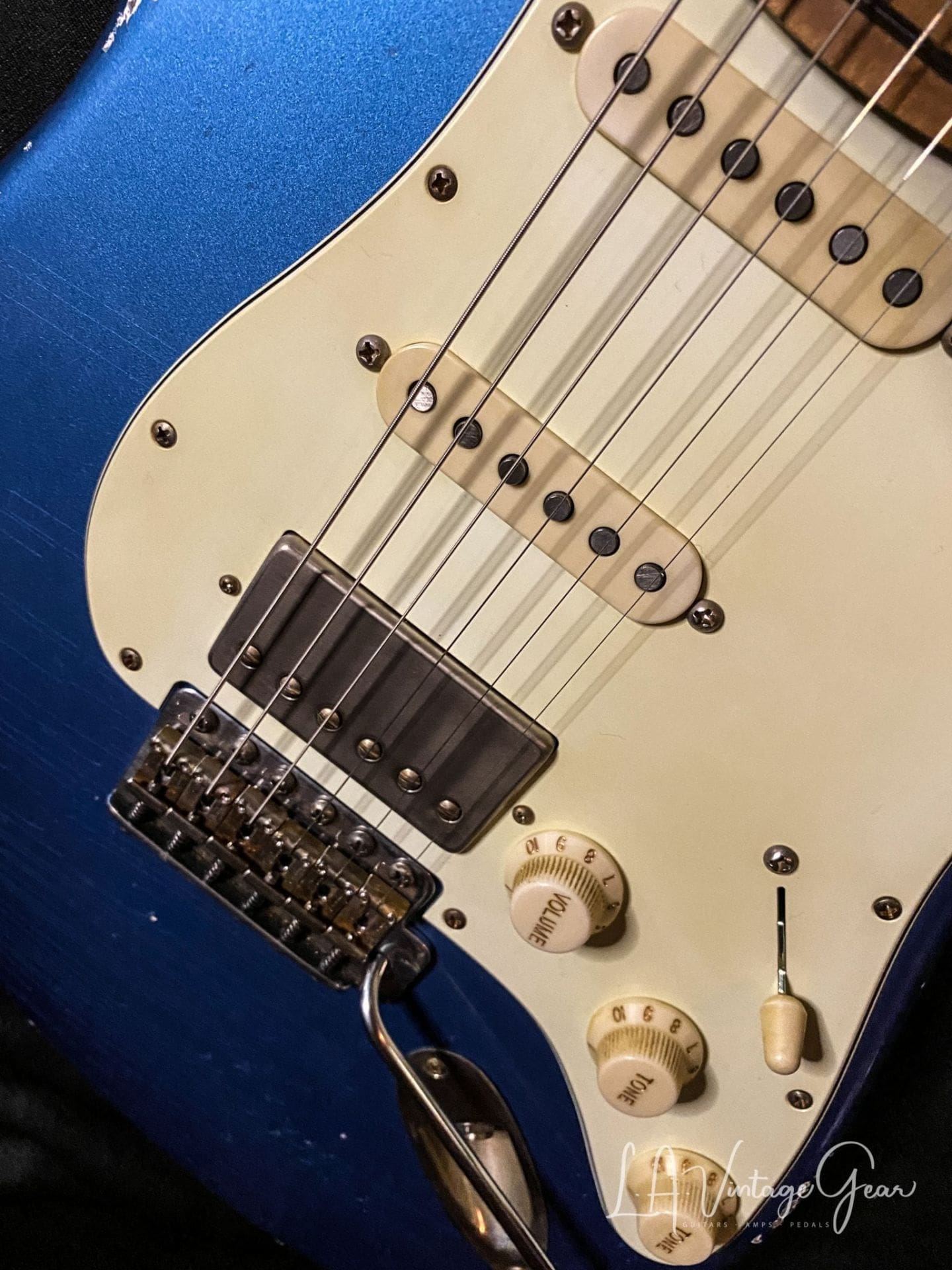 Xotic S-Style Electric Guitar XSC-2 in Lake Placid Blue #1602 - Image 4