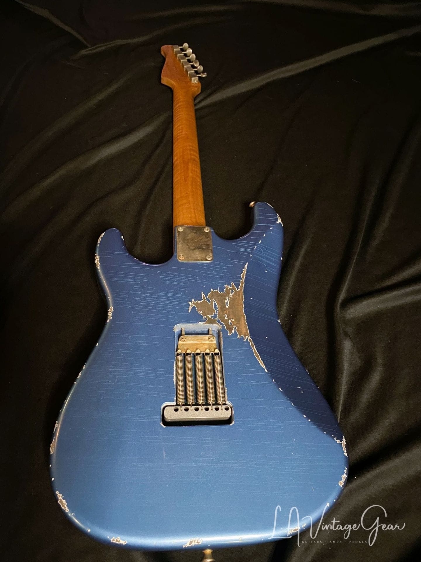 Xotic S-Style Electric Guitar XSC-2 in Lake Placid Blue #1602 - Image 8
