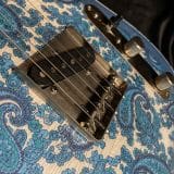Xotic Blue Paisley T-Style Guitar XTC-1 #2149