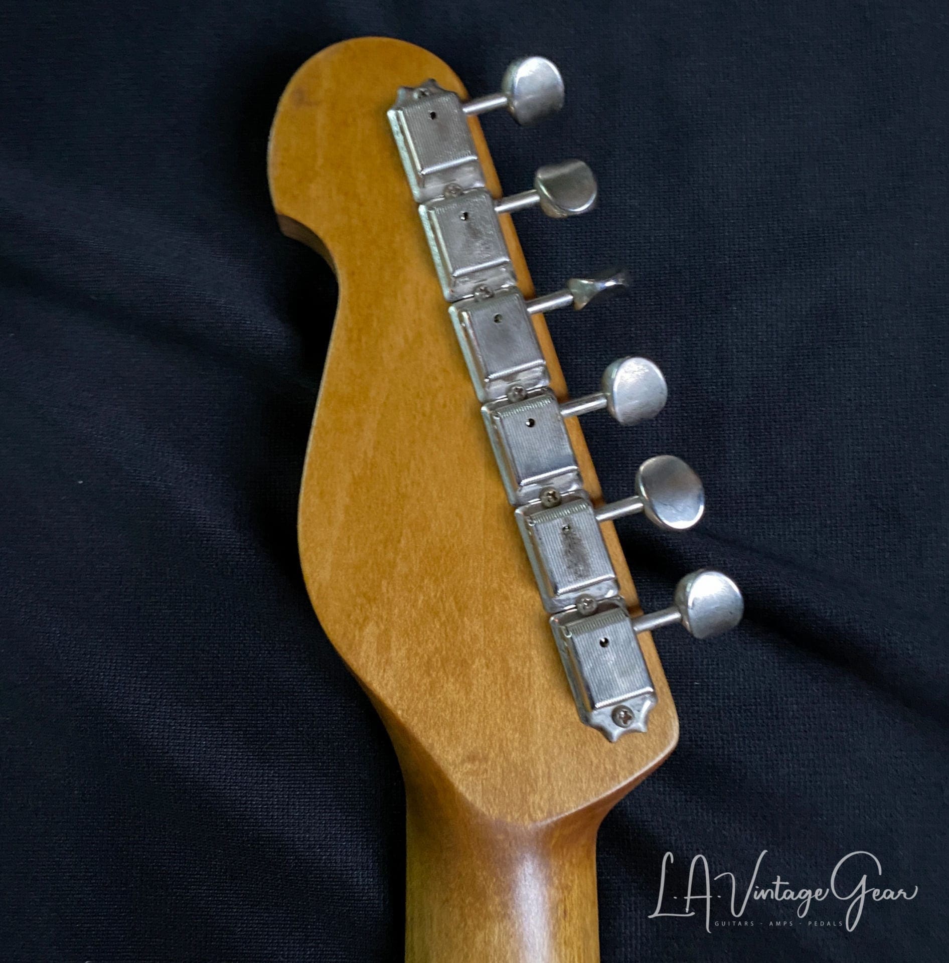 K-Line Springfield '64 S-Style Electric Guitar in Black Nitro - Image 17