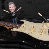 K-Line Springfield ’64 S-Style  Electric Guitar in Black Nitro