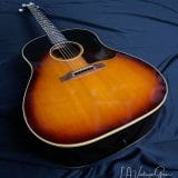 Gibson 1960 Vintage J45 Acoustic Guitar – Sunburst Finish – Great Guitar