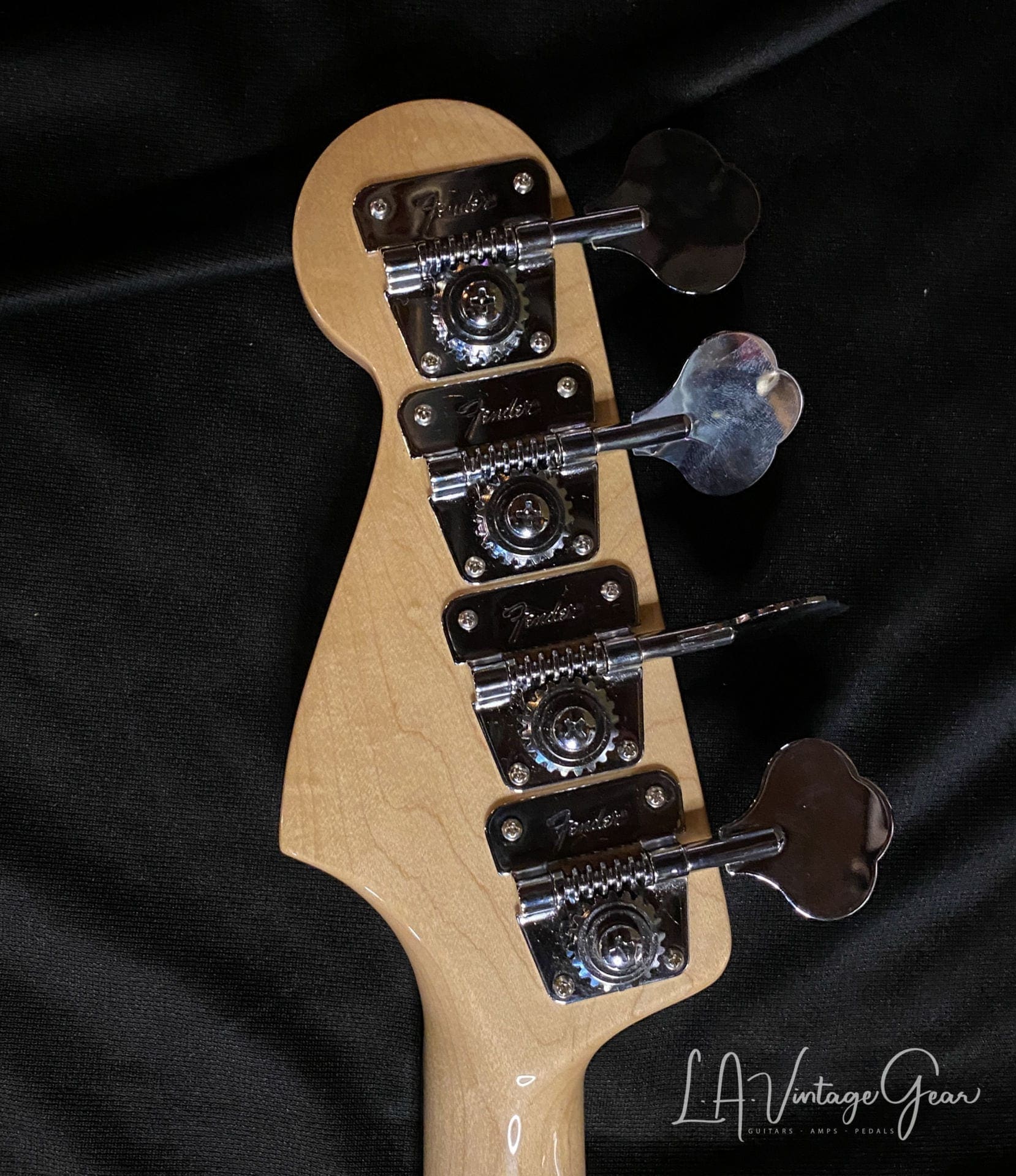 Fender American Vintage '75 Jazz Bass Guitar (2008) - Natural Finish - Super Clean and a nice weight - Image 14