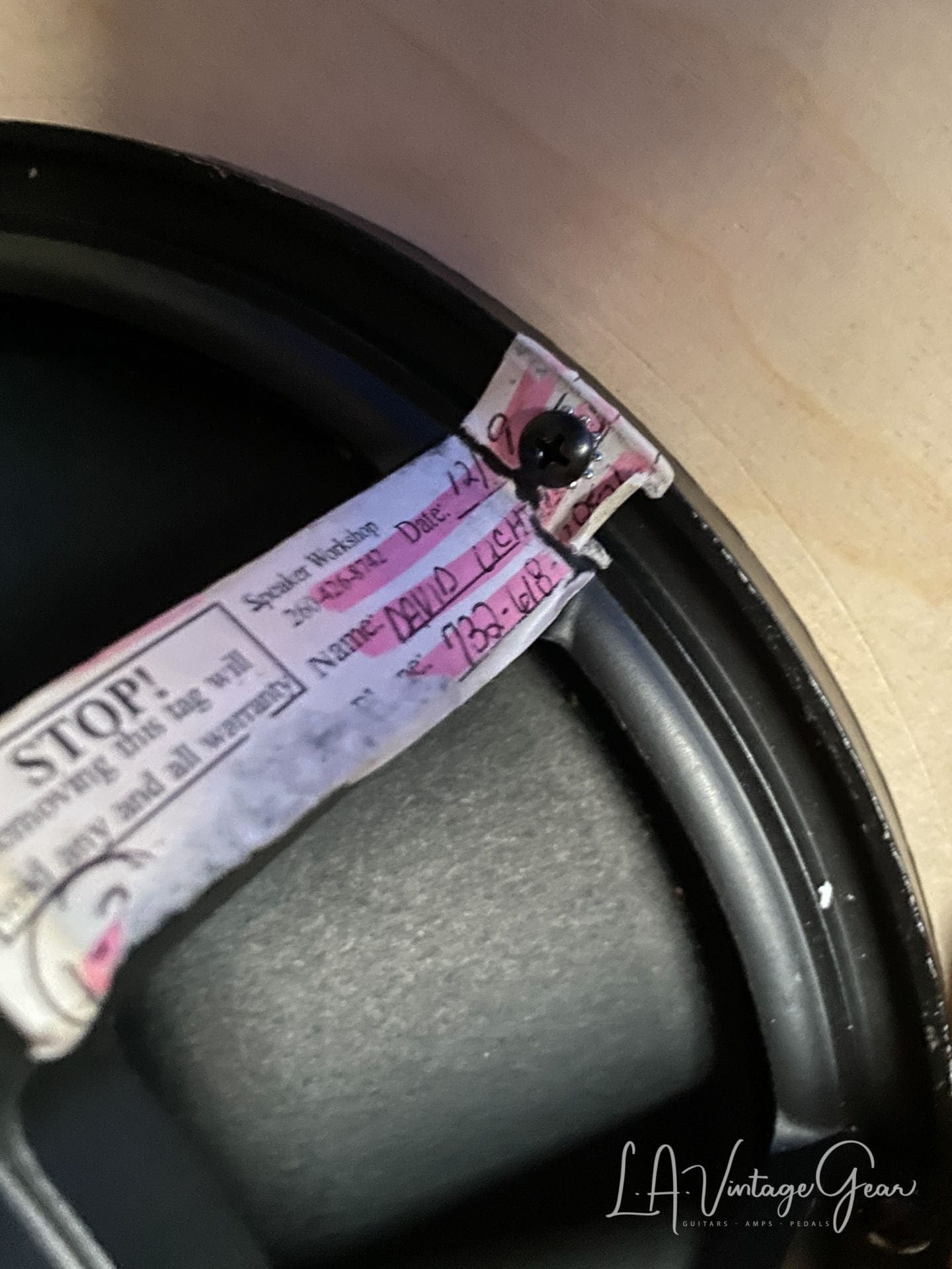 Kerry Wright Custom 2x12 Offset Fender Style Cab With EV Speakers - Image 11