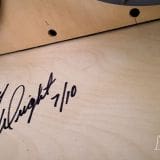 Kerry Wright 4 x 8  Blonde & Brown Tolex Speaker Cabinet – With JBL D2808 Speakers – Yea Baby !