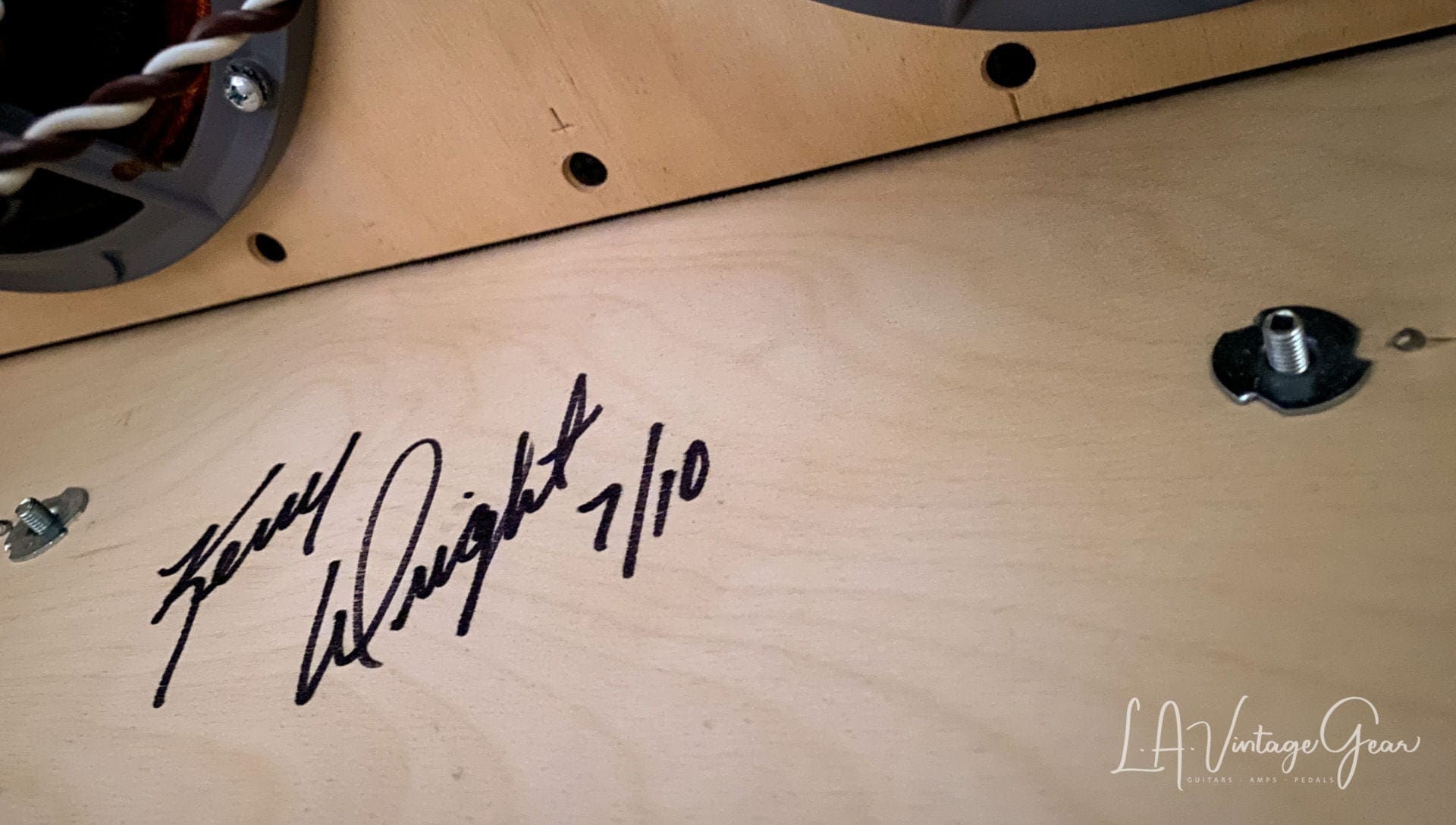 Kerry Wright 4 x 8 Blonde & Brown Tolex Speaker Cabinet - With JBL D2808 Speakers - Yea Baby ! - Image 6